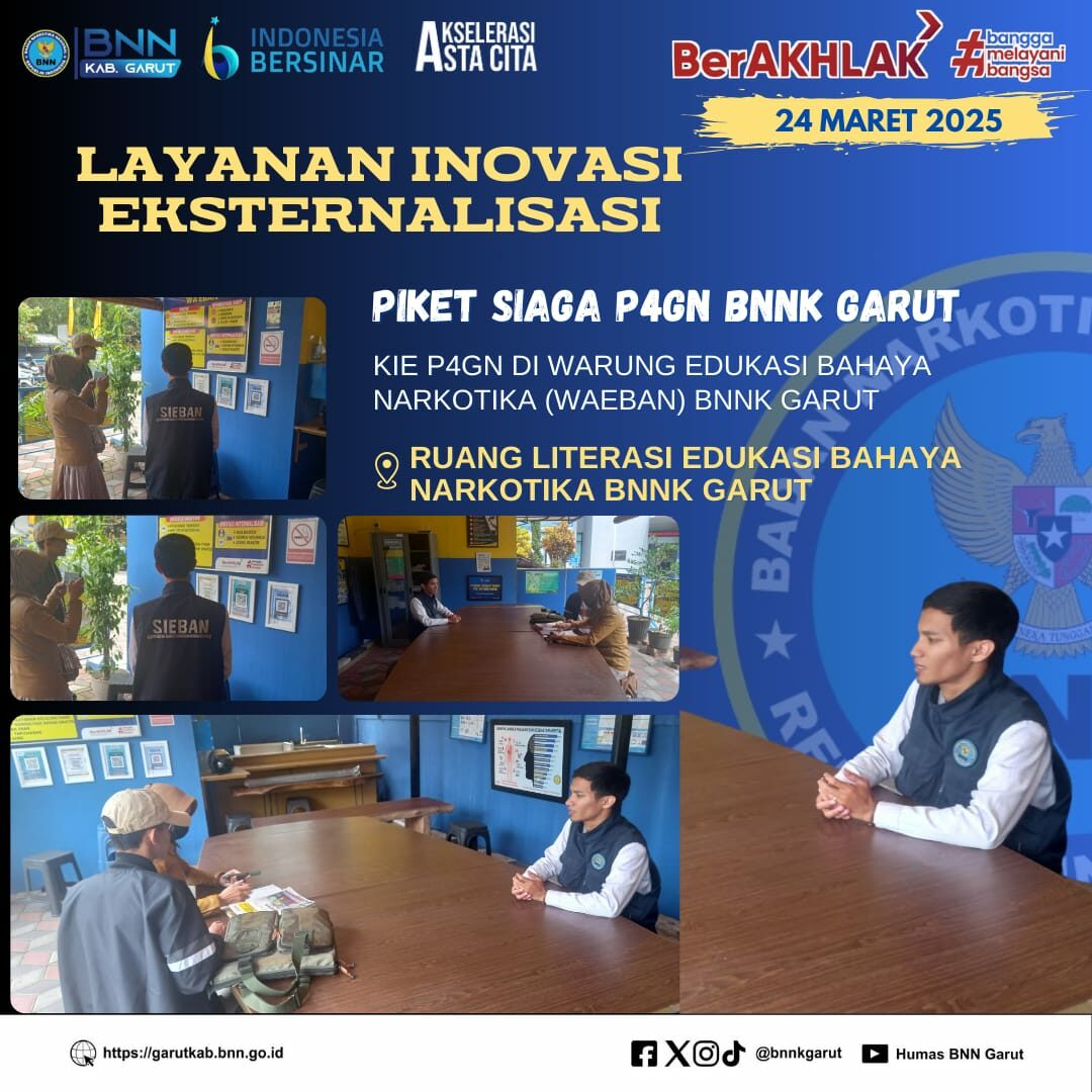 BNNK GARUT ADAKAN KIE P4GN DI WARUNG EDUKASI BAHAYA NARKOTIKA (WA EBAN) BNNK GARUT BNNK GARUT ADAKAN KIE P4GN DI WARUNG EDUKASI BAHAYA NARKOTIKA (WA EBAN) BNNK GARUT