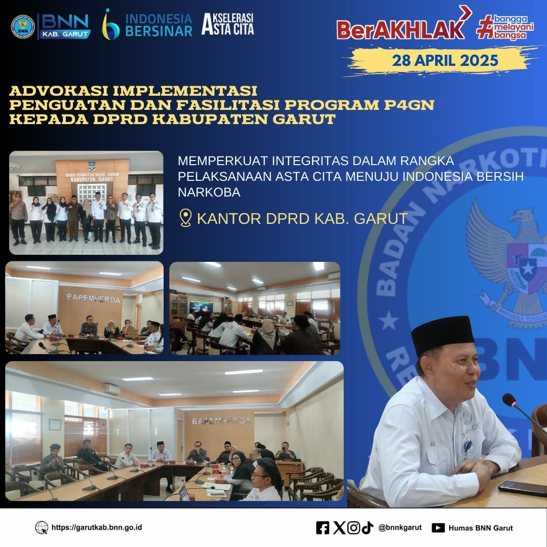 PELAYANAN MOBILE, SAMBANG INFORMASI DAN EDUKASI BAHAYA NARKOTIKA (SIEBAN), PELAYANAN KELILING, DAN SOSIALISASI AGEN INFORMASI NARKOTIKA GARUT (AING) DI KELURAHAN PANANJUNG