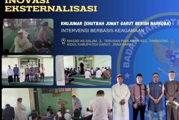 KHUJUMAR (Khutbah Jumat Garut Bersih Narkoba) “Intervensi Sosial Berbasis Keagamaan” di Lingkungan Masjid As-Salam