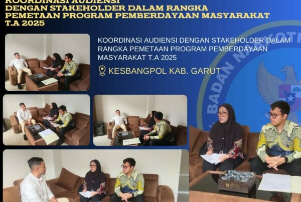 BNNK Garut Perkuat Program Pemberdayaan Masyarakat dengan Stakeholder Terkait