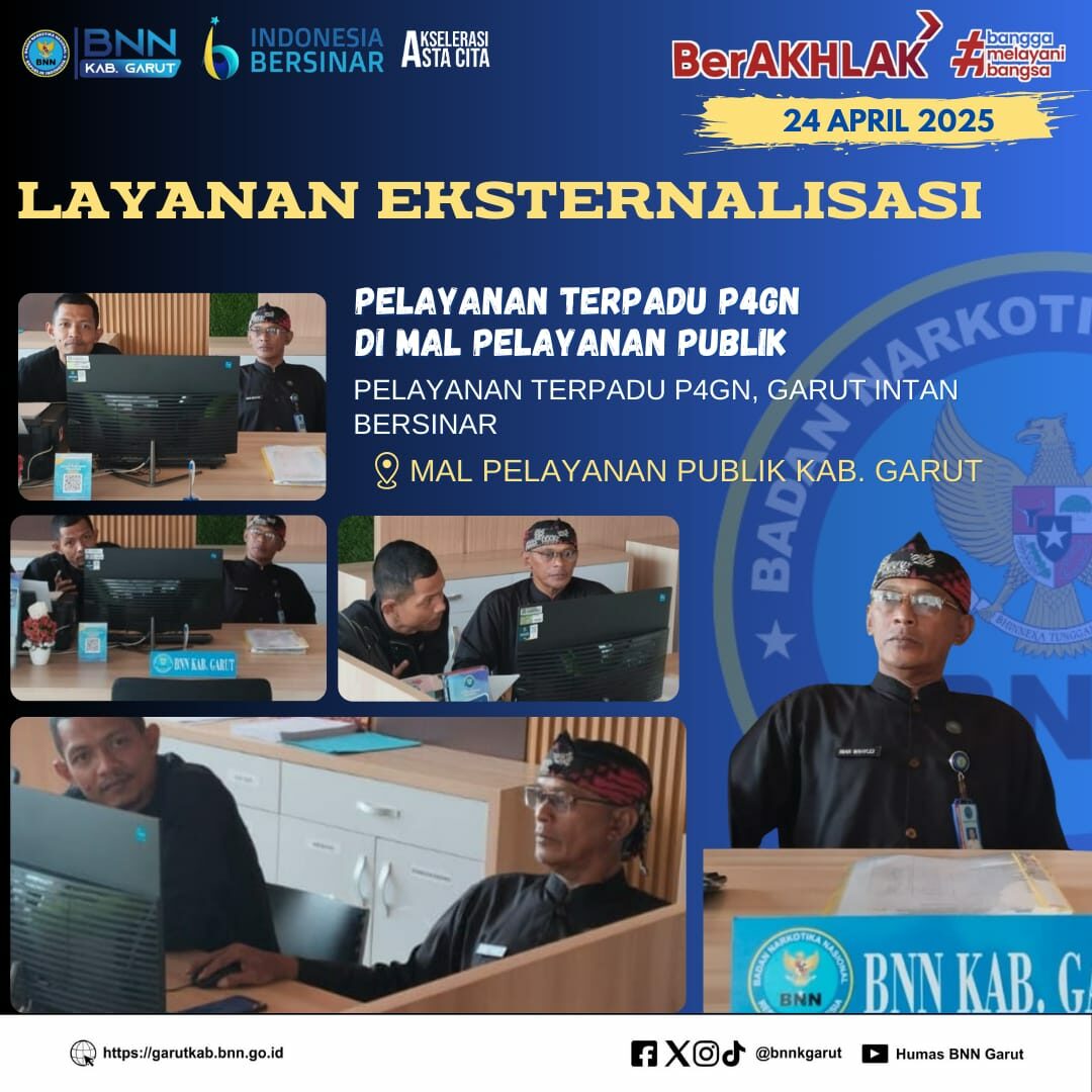 Pelayanan Terpadu P4GN, GARUT INTAN BERSINAR di Mal Pelayanan Publik Kab. Garut Pelayanan Terpadu P4GN, GARUT INTAN BERSINAR di Mal Pelayanan Publik Kab. Garut