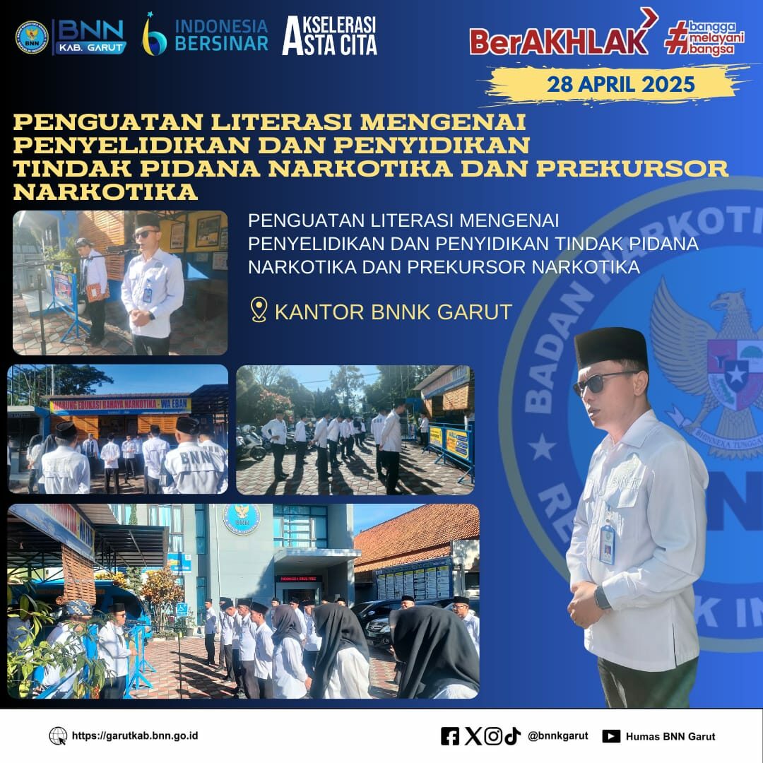 Penguatan Literasi Mengenai Penyelidikan dan Penyidikan Tindak Pidana Narkotika dan Prekursor Narkotika