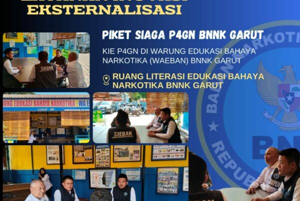 PELAYANAN MOBILE, SAMBANG INFORMASI DAN EDUKASI BAHAYA NARKOTIKA (SIEBAN), PELAYANAN KELILING, DAN SOSIALISASI AGEN INFORMASI NARKOTIKA GARUT (AING) DI KELURAHAN PANANJUNG