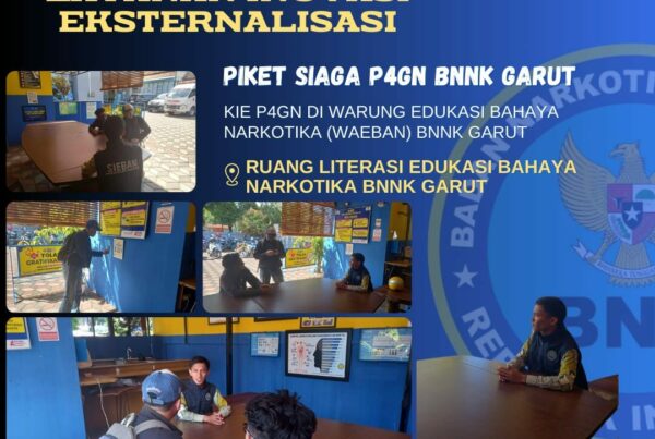 SIAGA P4GN KIE P4GN DI WARUNG EDUKASI BAHAYA NARKOTIKA (WA EBAN) BNNK GARUT
