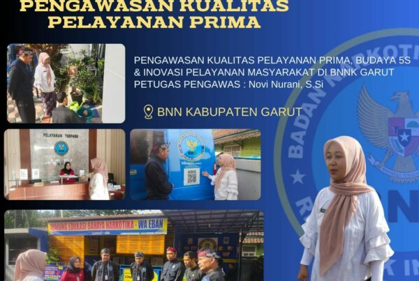 BNNK Garut Tingkatkan Pengawasan Kualitas Pelayanan Prima dan Budaya 5S