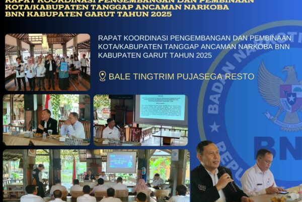 BNNK Garut Gelar Rakor Pengembangan Dan Pembinaan Kabupaten Tanggap Ancaman Narkoba