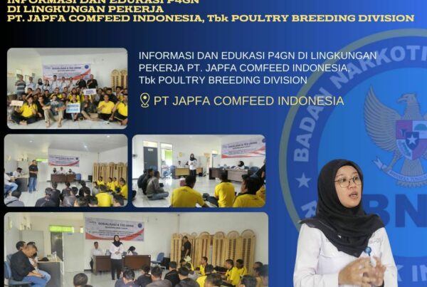 BNNK Garut Laksanakan Informasi Dan Edukasi P4GN Di Lingkungan Pekerja Swasta