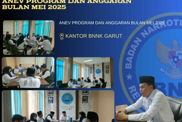 BNNK Garut Laksanakan Rapat Anev Kinerja Program dan Anggaran