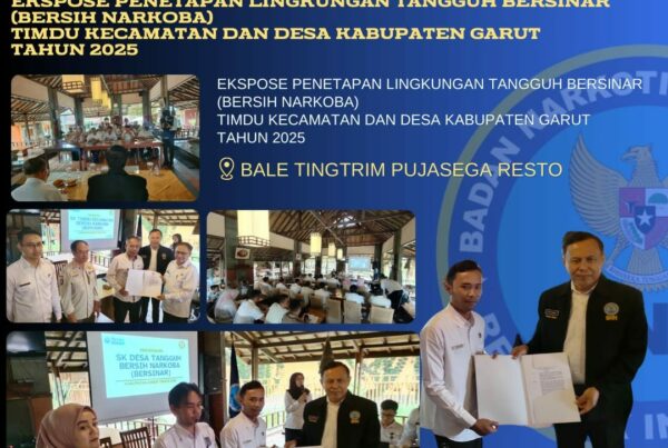 Ekspose Penetapan Lingkungan Tangguh Bersih Narkoba (BERSINAR) Kabupaten Garut Tahun 2025