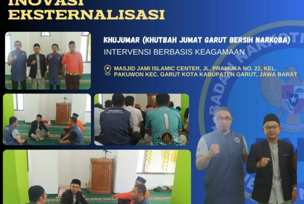 KHUJUMAR (Khutbah Jumat Garut Bersih Narkoba) “Intervensi Sosial Berbasis Keagamaan” di Lingkungan Masjid Jami Islamic Center