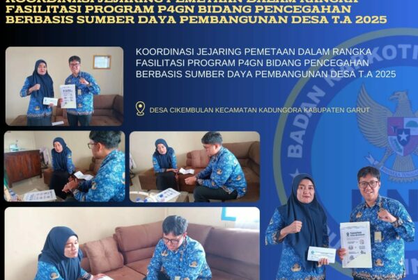BNNK Garut Gelar Koordinasi Jejaring Pemetaan Dalam Rangka Fasilitasi Program P4GN Bidang Pencegahan