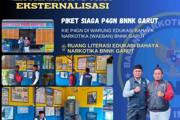 BNNK GARUT ADAKAN KIE P4GN DI WARUNG EDUKASI BAHAYA NARKOTIKA (WA EBAN) BNNK GARUT