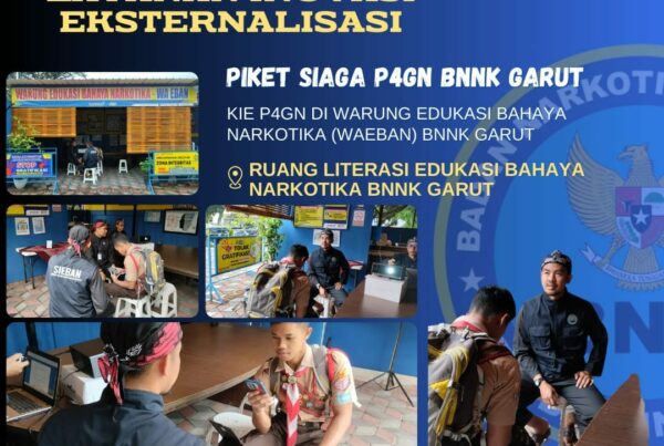 SIAGA P4GN BNNK GARUT KIE P4GN DI WARUNG EDUKASI BAHAYA NARKOTIKA WA EBAN BNNK GARUT 39