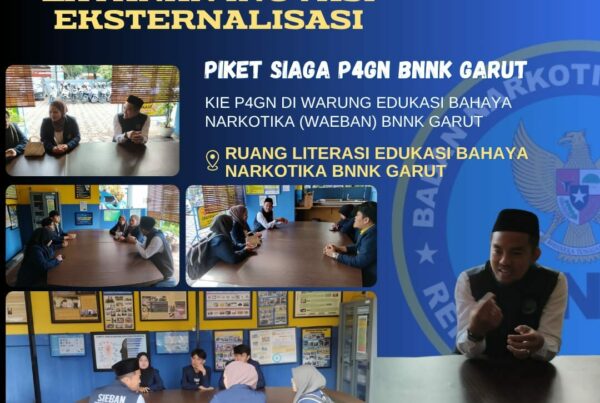 SIAGA P4GN BNNK GARUT KIE P4GN DI WARUNG EDUKASI BAHAYA NARKOTIKA (WA EBAN) BNNK GARUT