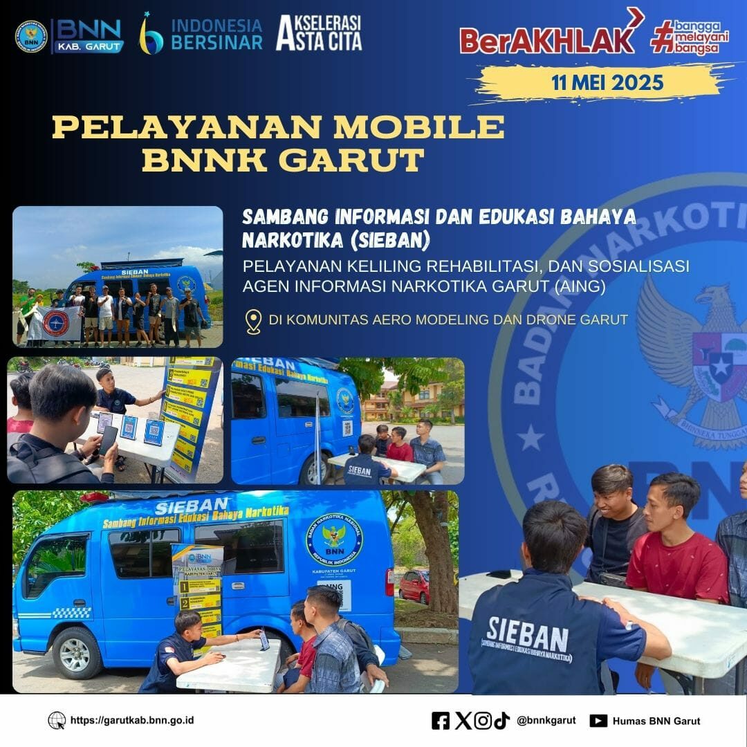 BNNK GARUT GELAR SAMBANG INFORMASI DAN EDUKASI BAHAYA NARKOTIKA (SIEBAN)