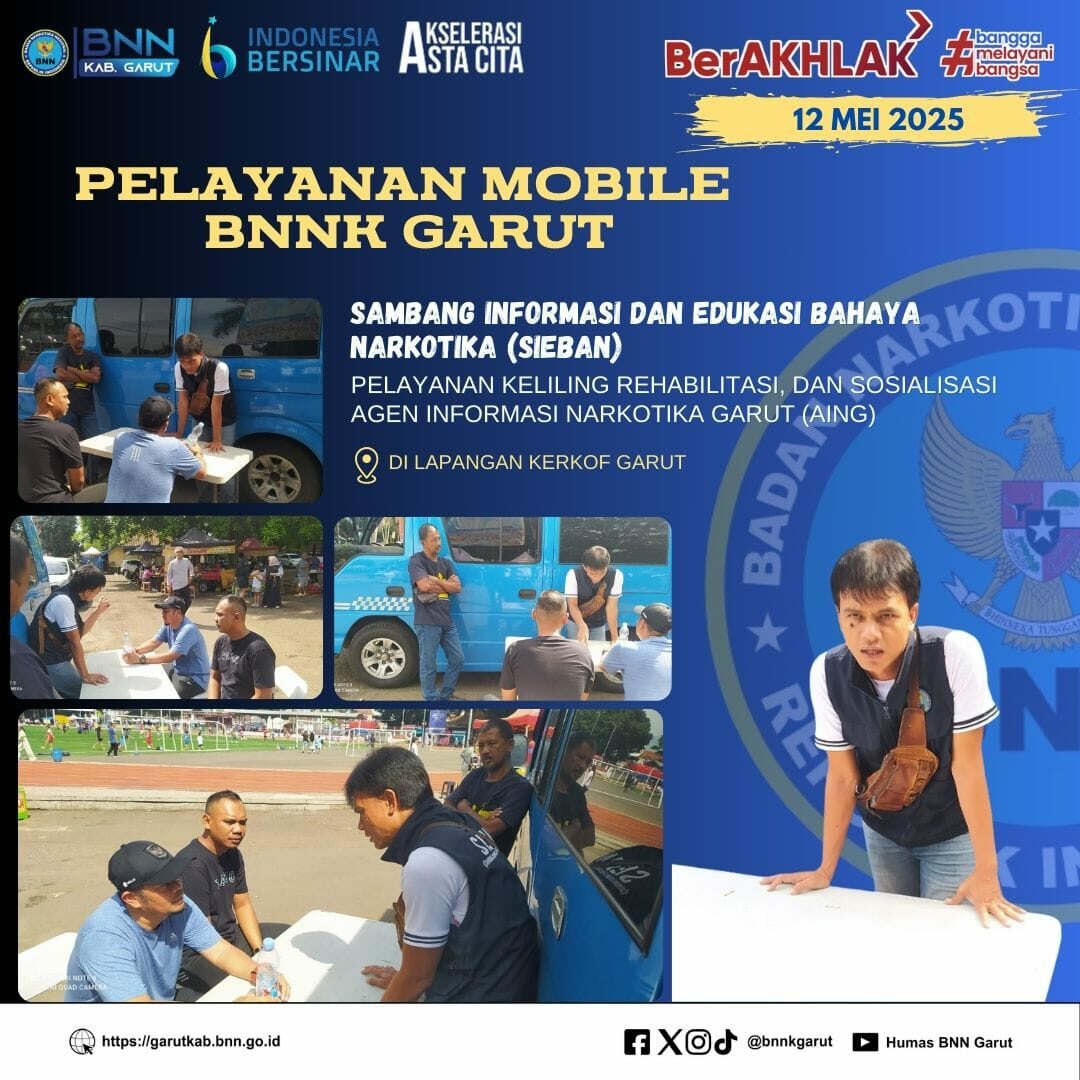 BNNK GARUT GELAR SAMBANG INFORMASI DAN EDUKASI BAHAYA NARKOTIKA (SIEBAN)