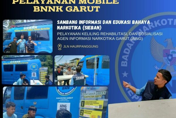 SAMBANG INFORMASI DAN EDUKASI BAHAYA NARKOTIKA (SIEBAN), PELAYANAN KELILING, DAN SOSIALISASI AGEN INFORMASI NARKOTIKA GARUT (AING) DI DESA HAURPANGGUNG