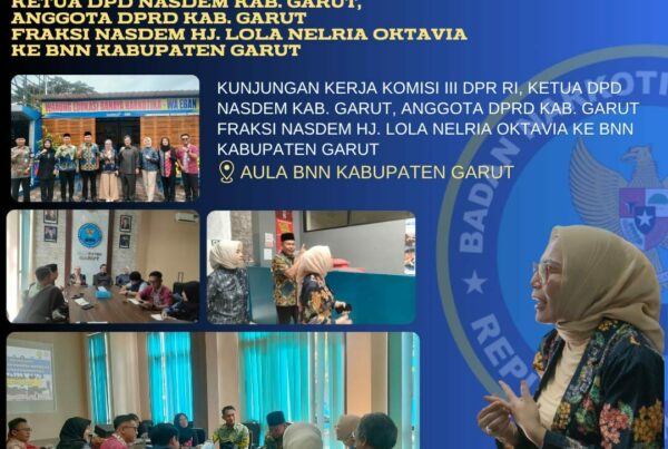 BNNK Garut Terima Kunjungan Kerja Anggota Komisi III DPR RI