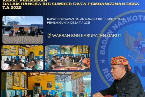 BNNK Garut Gelar Rapat Persiapan Dalam Rangka KIE Sumber Daya Pembangunan Desa T.A. 2025